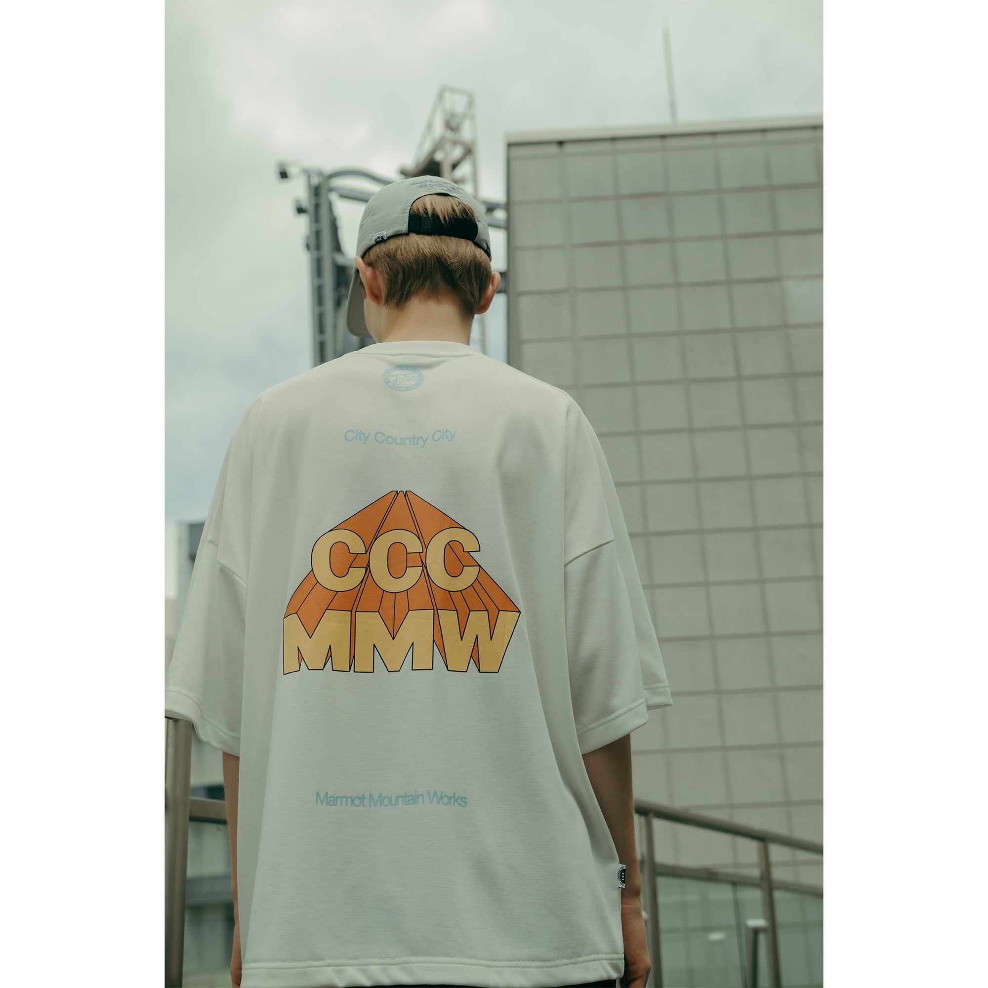 choco‼︎ muveil ファー付き MA-1 &JAM Tシャツ Marmot x CITY COUNTRY CITY] MMWCCC Feel up T-shirt_CCCMMW(フィール