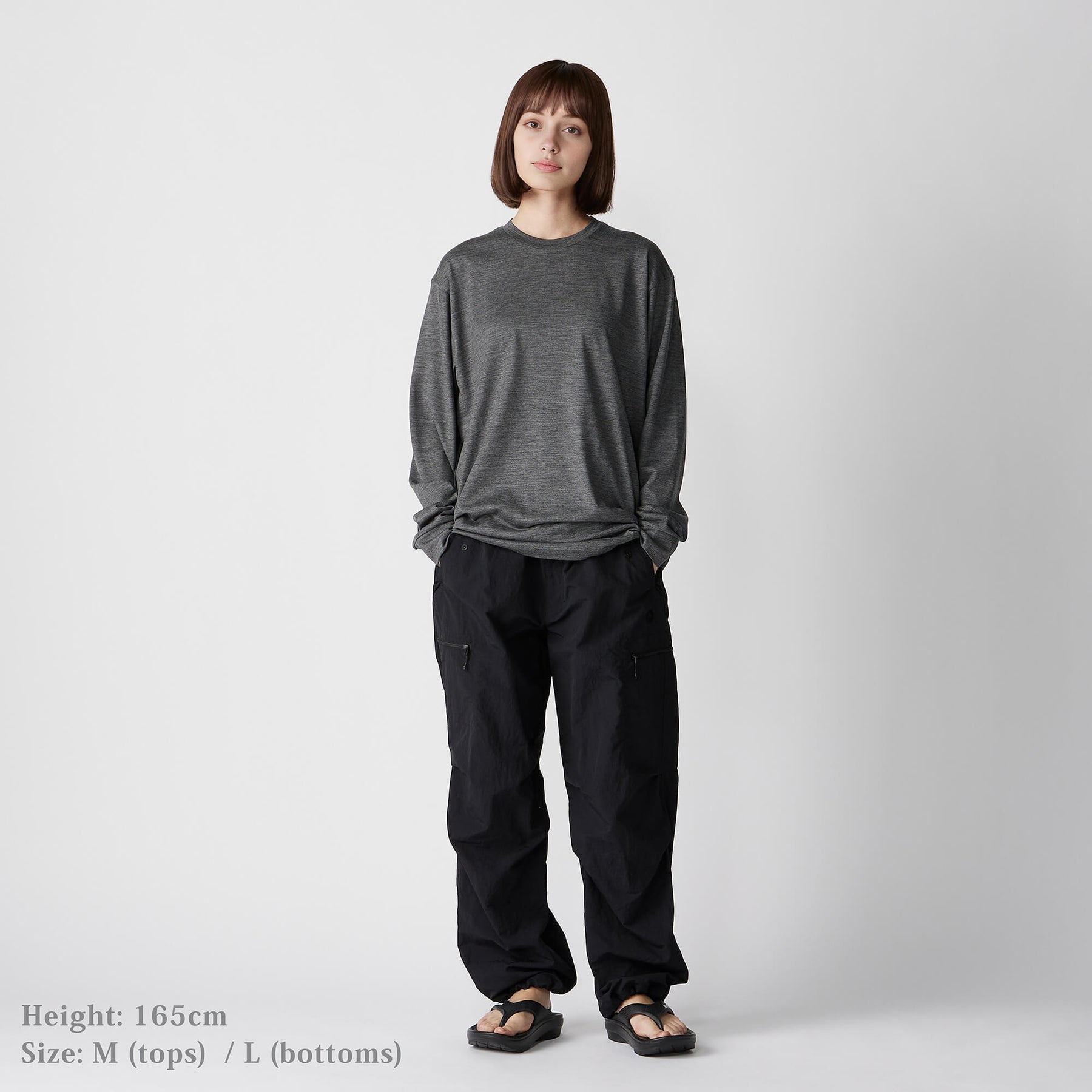 Merino Wool L/S Tee by MMW(メリノウールロングスリーブTシャツ バイ MMW)