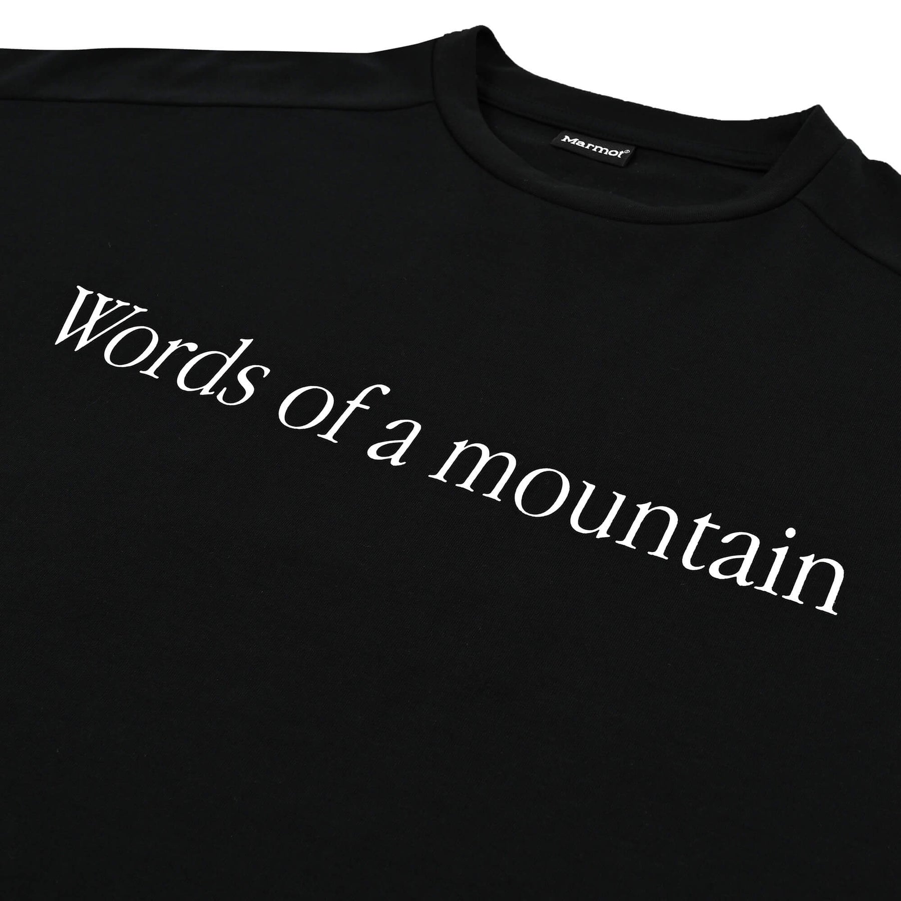 CITY COUNTRY CITY × Marmot MMWCCC Everywhere T-shirt_Words of a mountain(MMWCCCエブリウェアTシャツ ワードオブマウンテン)