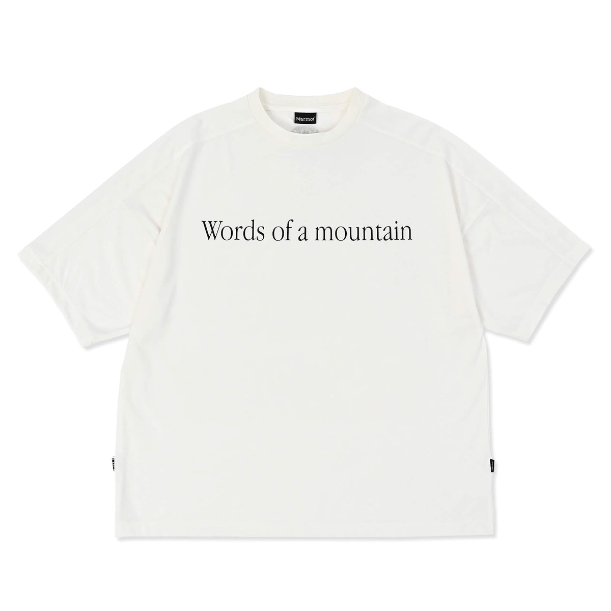CITY COUNTRY CITY × Marmot MMWCCC Everywhere T-shirt_Words of a mountain(MMWCCCエブリウェアTシャツ ワードオブマウンテン)