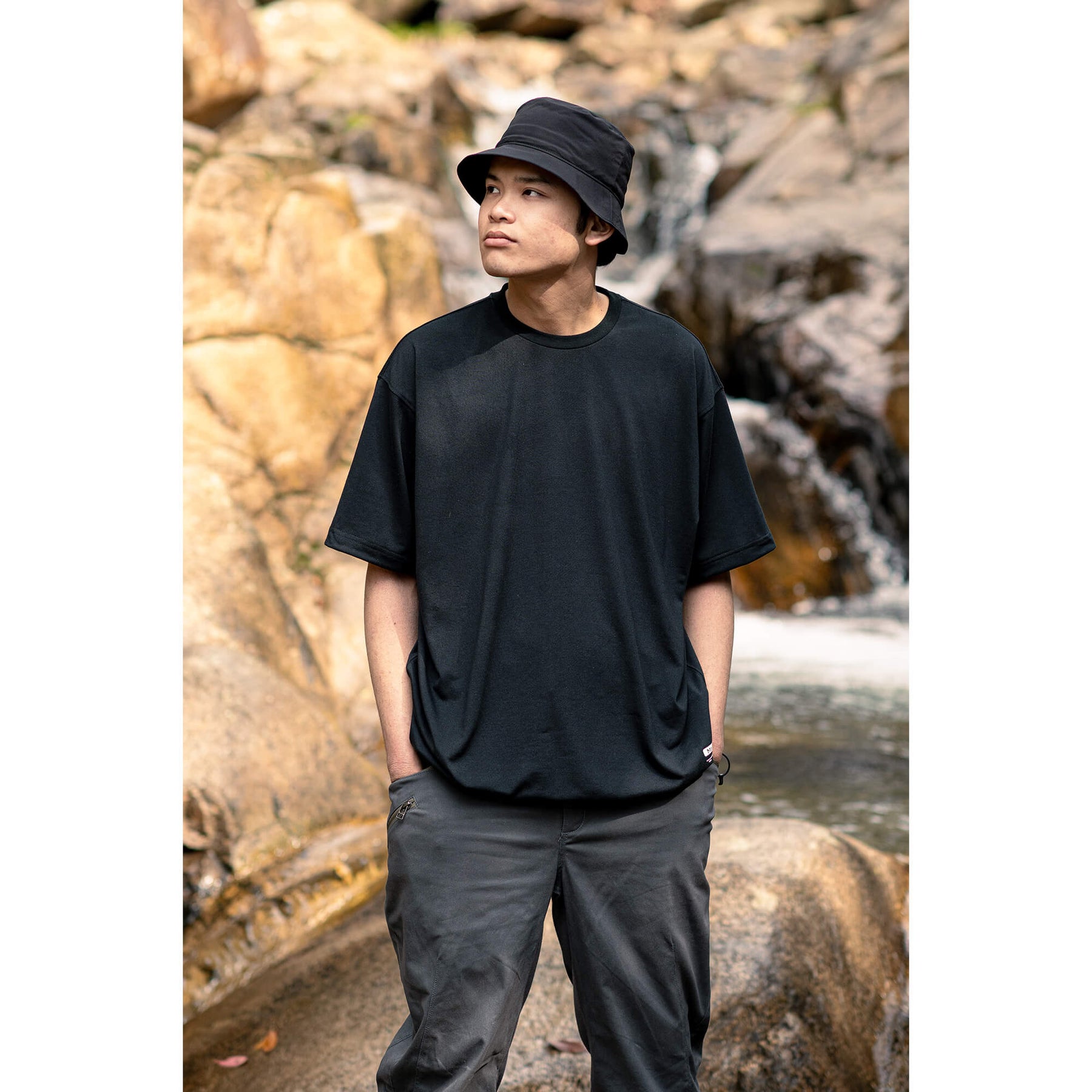 S&G × Marmot Drawcord Tee(シルバー & ゴールド ×マーモット ドローコードティー)