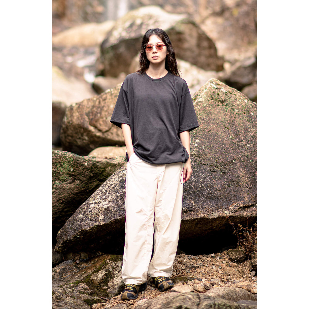 S&G × Marmot Drawcord Tee(シルバー & ゴールド ×マーモット ドローコードティー)