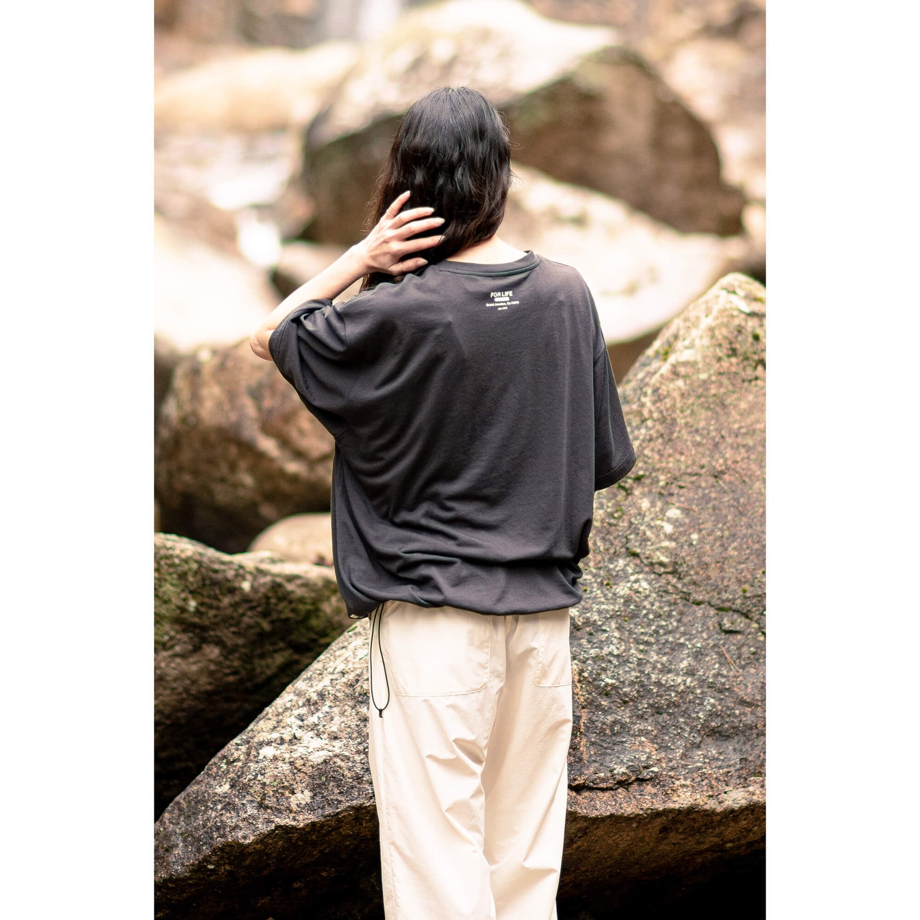 S&G × Marmot Drawcord Tee(シルバー & ゴールド ×マーモット ドローコードティー)