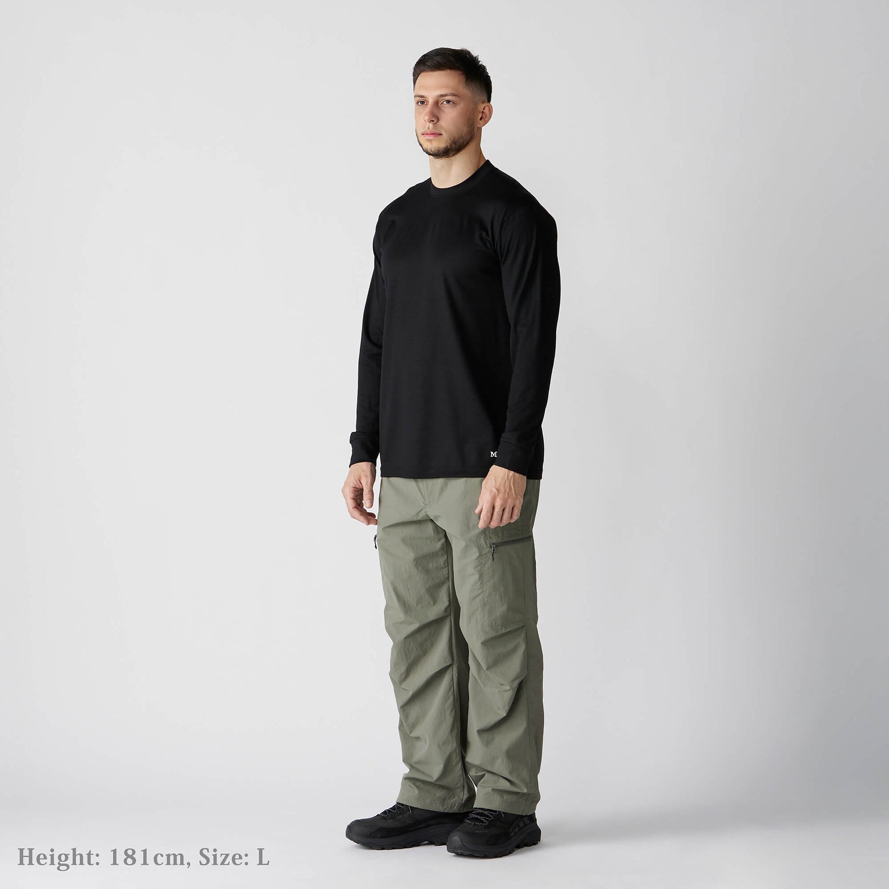 Merino Wool L/S Tee by MMW(メリノウールロングスリーブTシャツ バイ MMW)