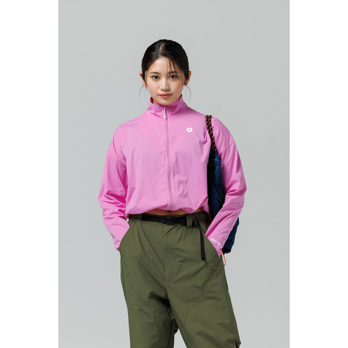 W’s Mt.RashGuard Full-zip(ウィメンズ マウンテンラッシュガード フルジップ)