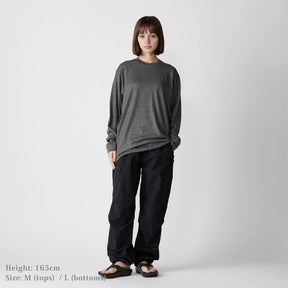 Merino Wool L/S Tee by MMW(メリノウールロングスリーブTシャツ バイ MMW)