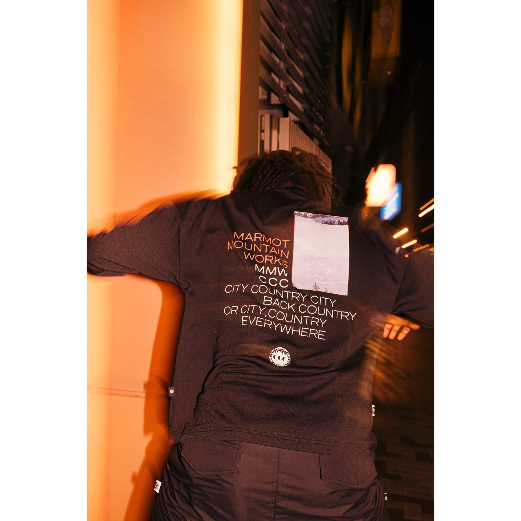 [Marmot x CITY COUNTRY CITY] MMWCCC L/S T-SHIRT(ロングスリーブTシャツ)