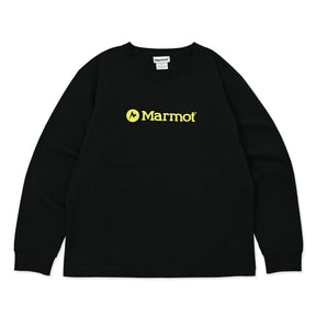 K's Marmot Logo L/S T-Shirt(キッズ マーモットロゴロングスリーブティーシャツ)