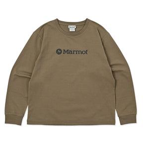 K's Marmot Logo L/S T-Shirt(キッズ マーモットロゴロングスリーブティーシャツ)
