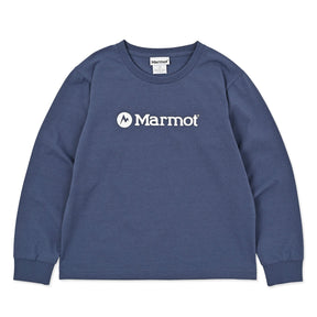 K's Marmot Logo L/S T-Shirts(キッズマーモットロゴロングスリーブティーシャツ)
