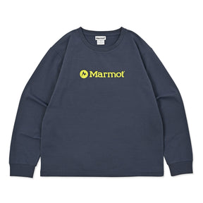 K's Marmot Logo L/S T-Shirt(キッズ マーモットロゴロングスリーブティーシャツ)