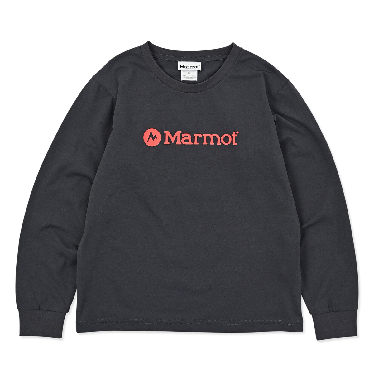 K's Marmot Logo L/S T-Shirts(キッズマーモットロゴロングスリーブティーシャツ)