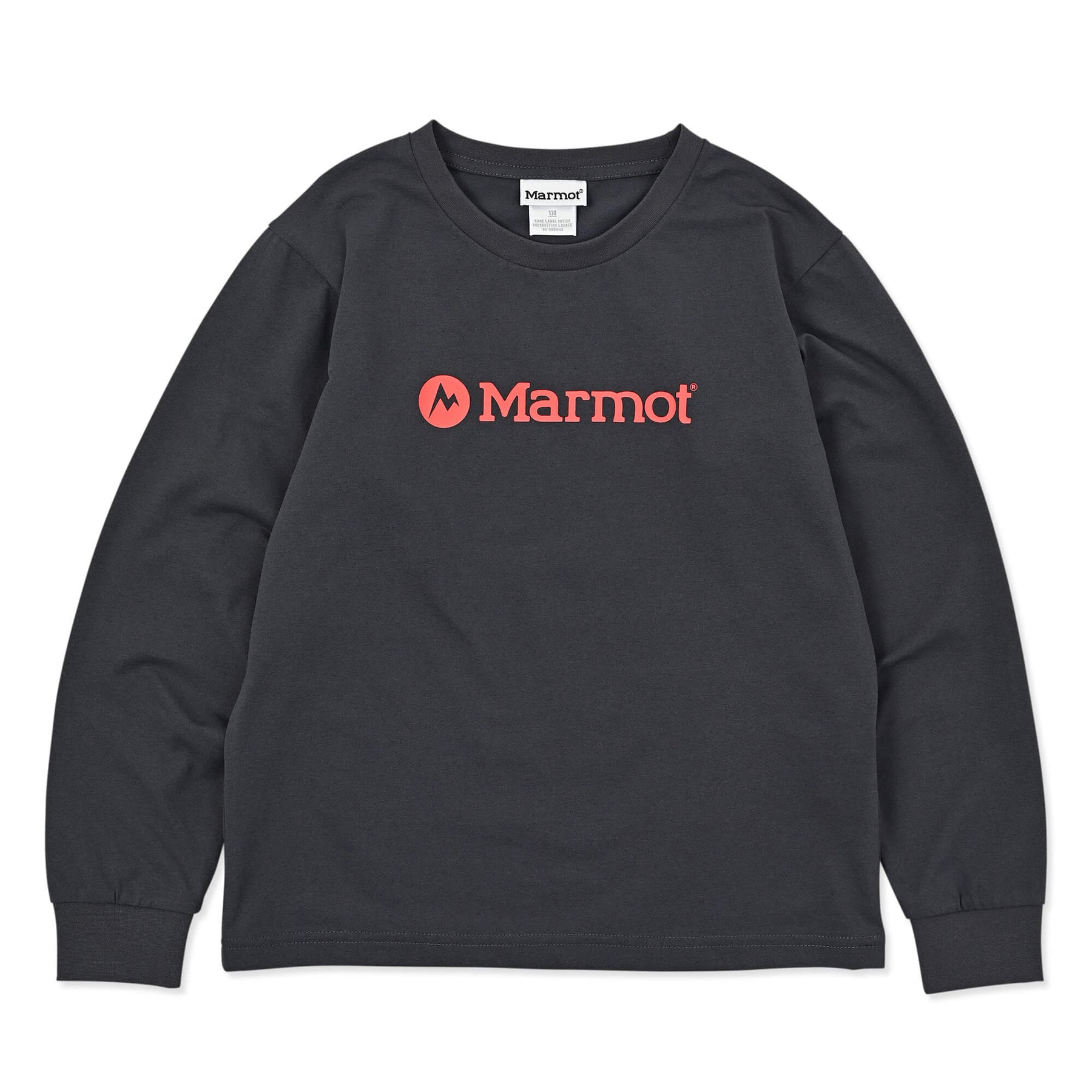 K's Marmot Logo L/S T-Shirts(キッズマーモットロゴロングスリーブティーシャツ)
