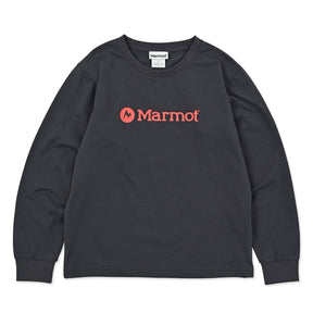 K's Marmot Logo L/S T-Shirts(キッズマーモットロゴロングスリーブティーシャツ)