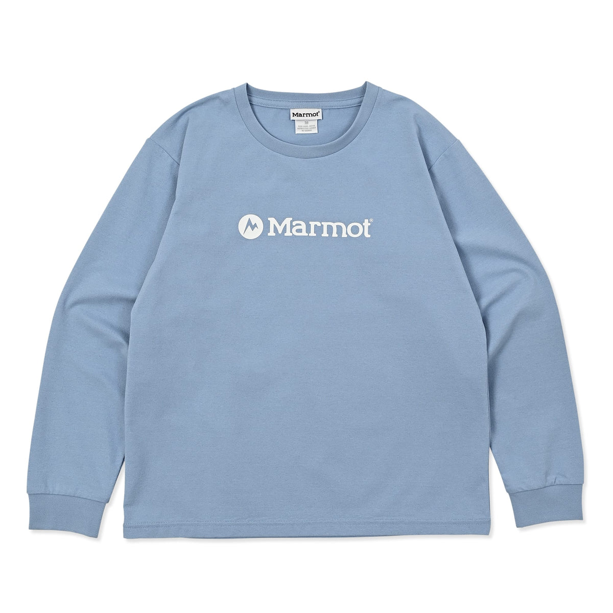 K's Marmot Logo L/S T-Shirt(キッズ マーモットロゴロングスリーブティーシャツ)