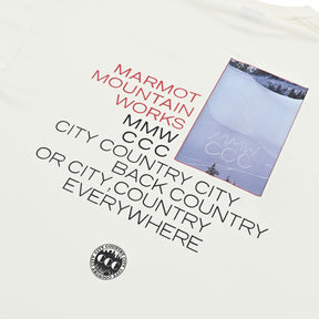 [Marmot x CITY COUNTRY CITY] MMWCCC L/S T-SHIRT(ロングスリーブTシャツ)