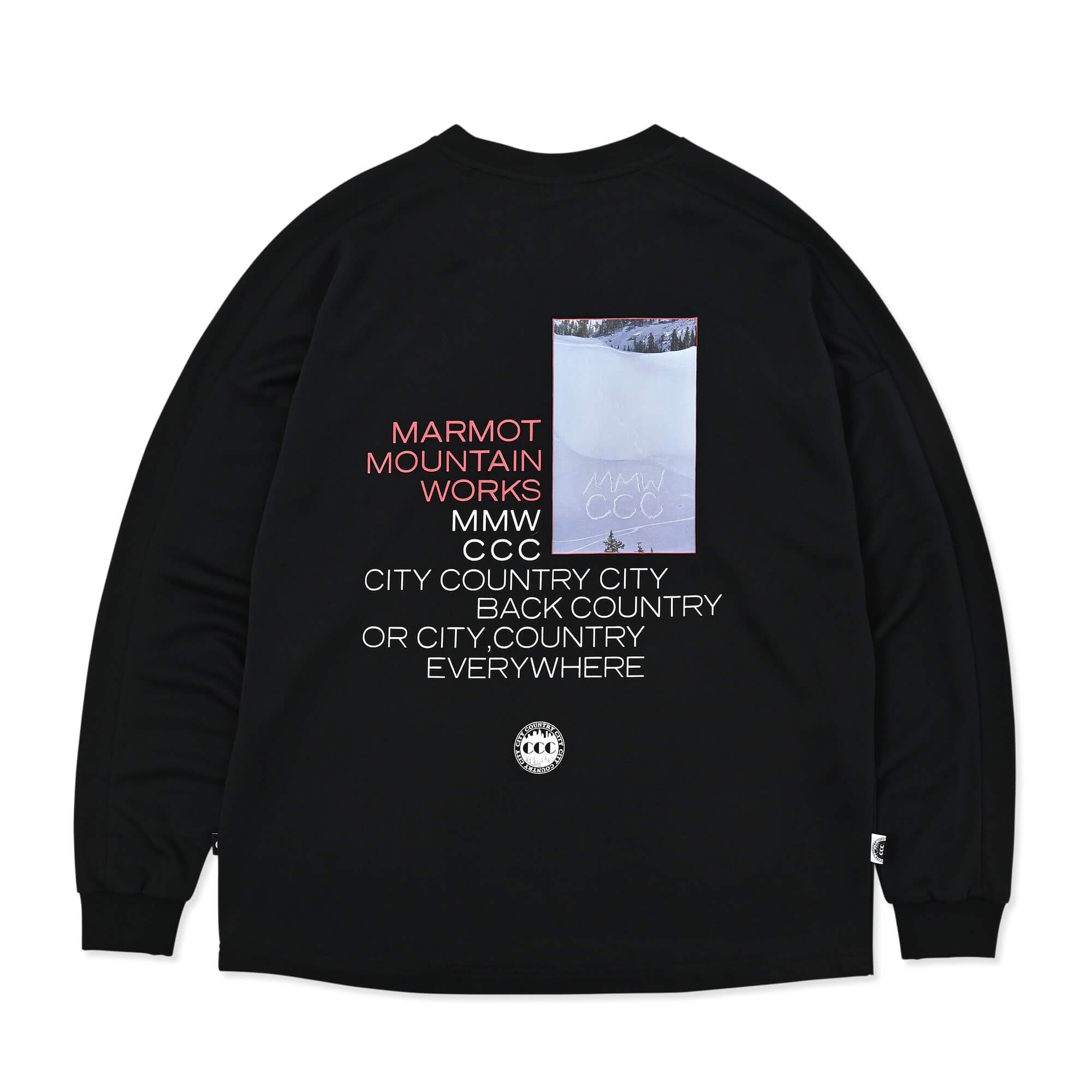 Marmot x CITY COUNTRY CITY] MMWCCC L/S T-SHIRT(ロング