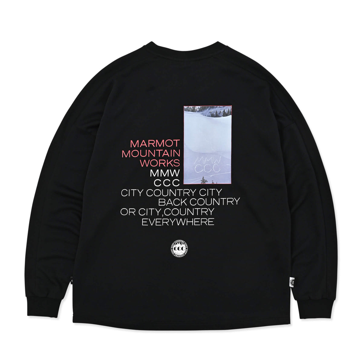 Marmot x CITY COUNTRY CITY] MMWCCC L/S T-SHIRT(ロング