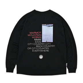 [Marmot x CITY COUNTRY CITY] MMWCCC L/S T-SHIRT(ロングスリーブTシャツ)