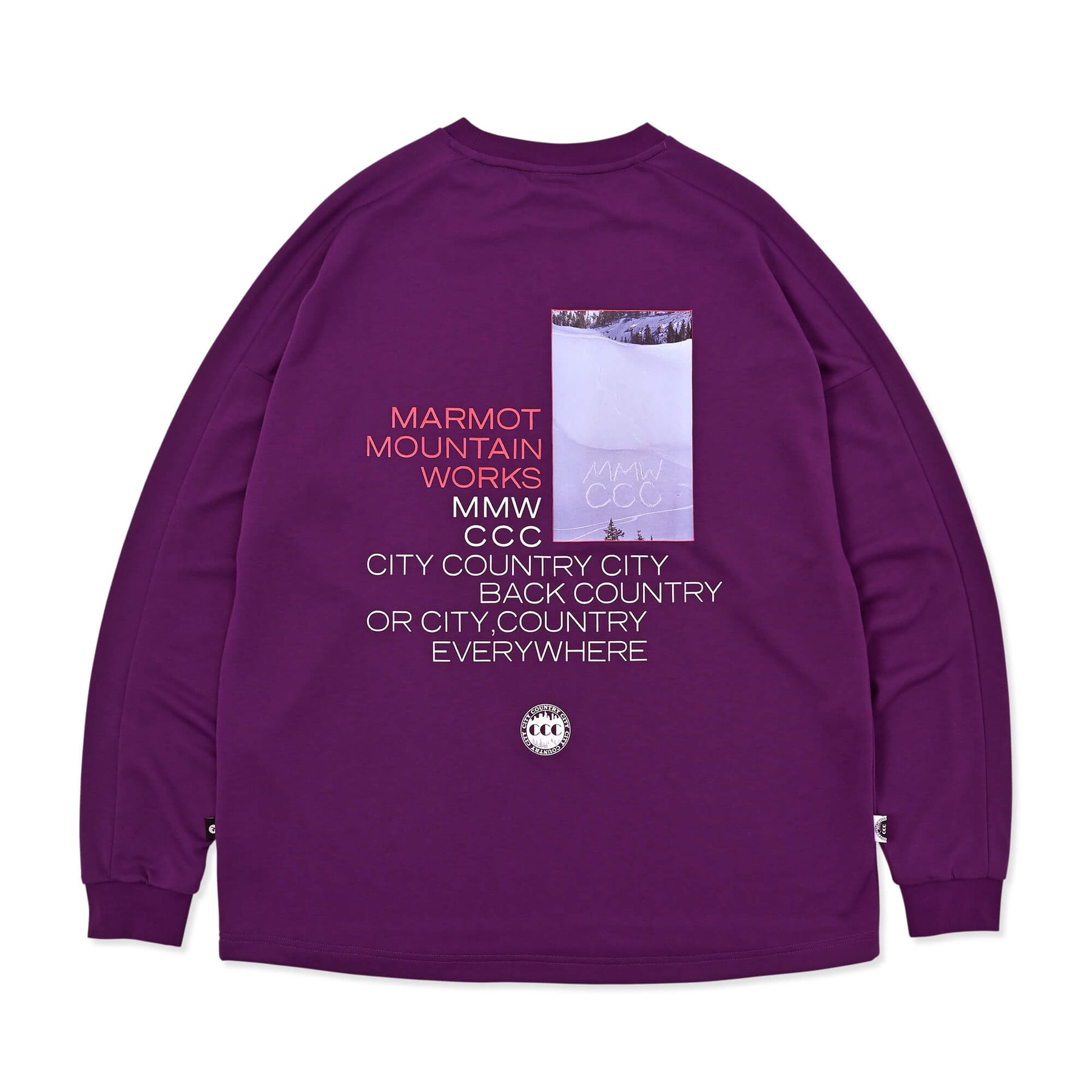 [Marmot x CITY COUNTRY CITY] MMWCCC L/S T-SHIRT(ロングスリーブTシャツ)