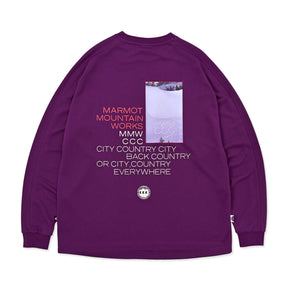 [Marmot x CITY COUNTRY CITY] MMWCCC L/S T-SHIRT(ロングスリーブTシャツ)