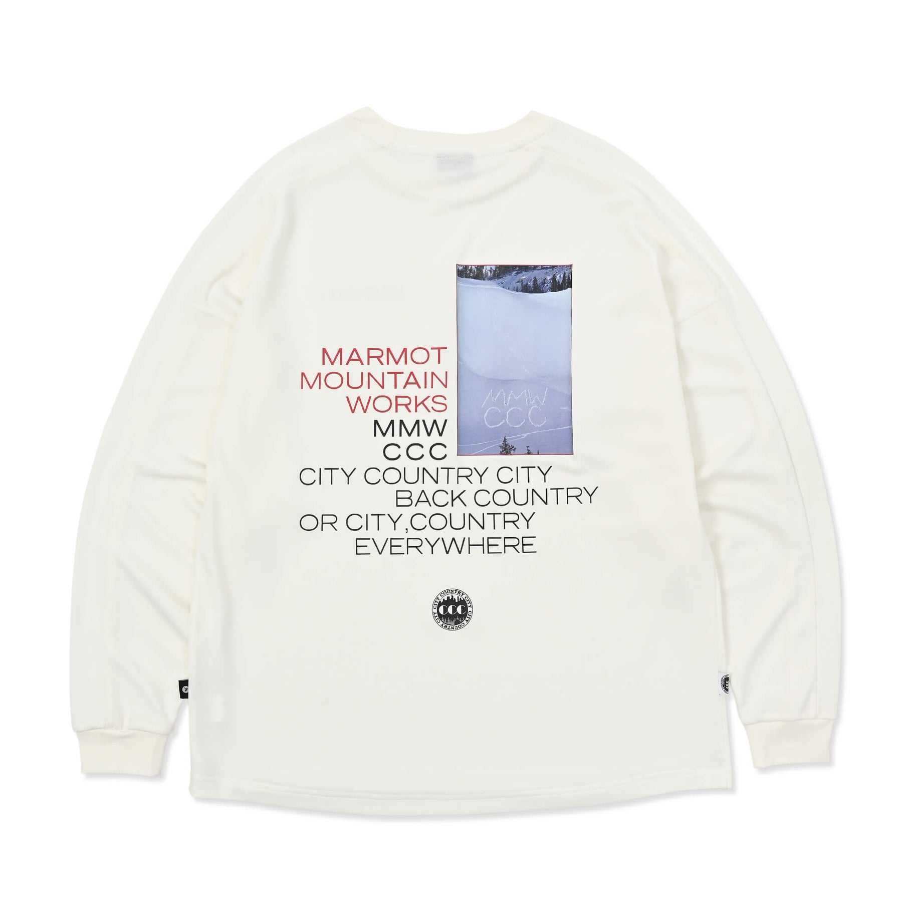 [Marmot x CITY COUNTRY CITY] MMWCCC L/S T-SHIRT(ロングスリーブTシャツ)