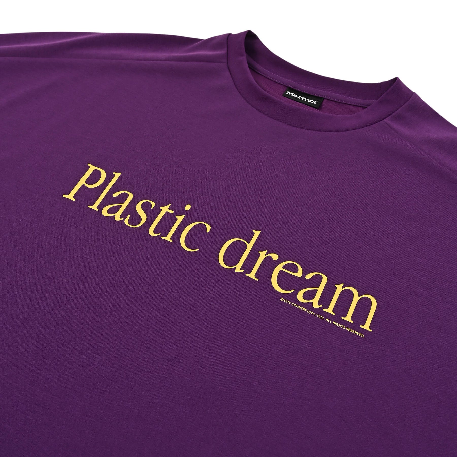 [Marmot x CITY COUNTRY CITY] MMWCCC T-SHIRT_PLASTIC DREAM(Tシャツ プラスチックドリーム)