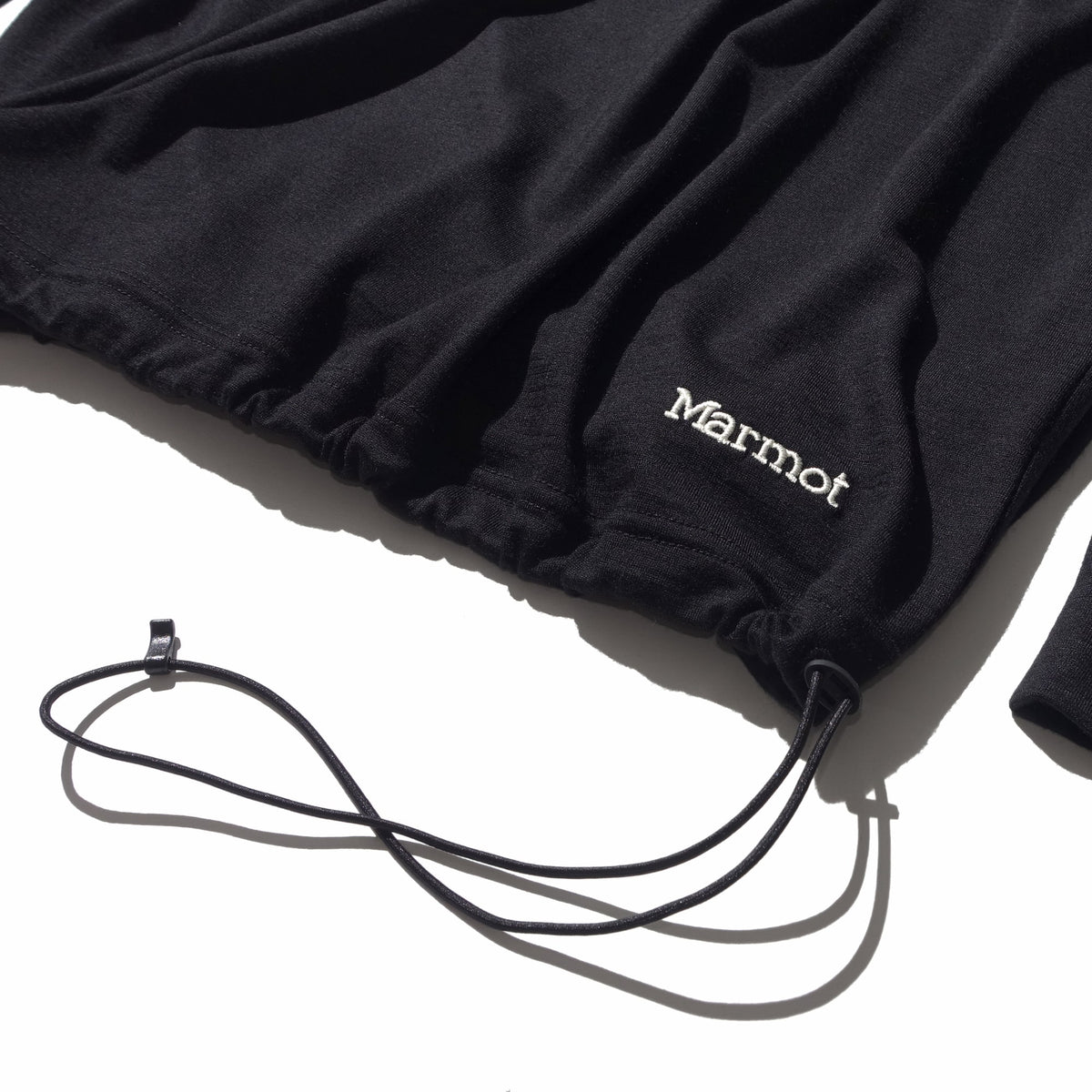 Relax Fit Merino Wool Drawstring L/S Tee by Marmot(リラックスフィットメリノウールドローストリングロングスリーブティーバイマーモット)
