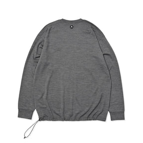 Relax Fit Merino Wool Drawstring L/S Tee by Marmot(リラックスフィットメリノウールドローストリングロングスリーブティーバイマーモット)