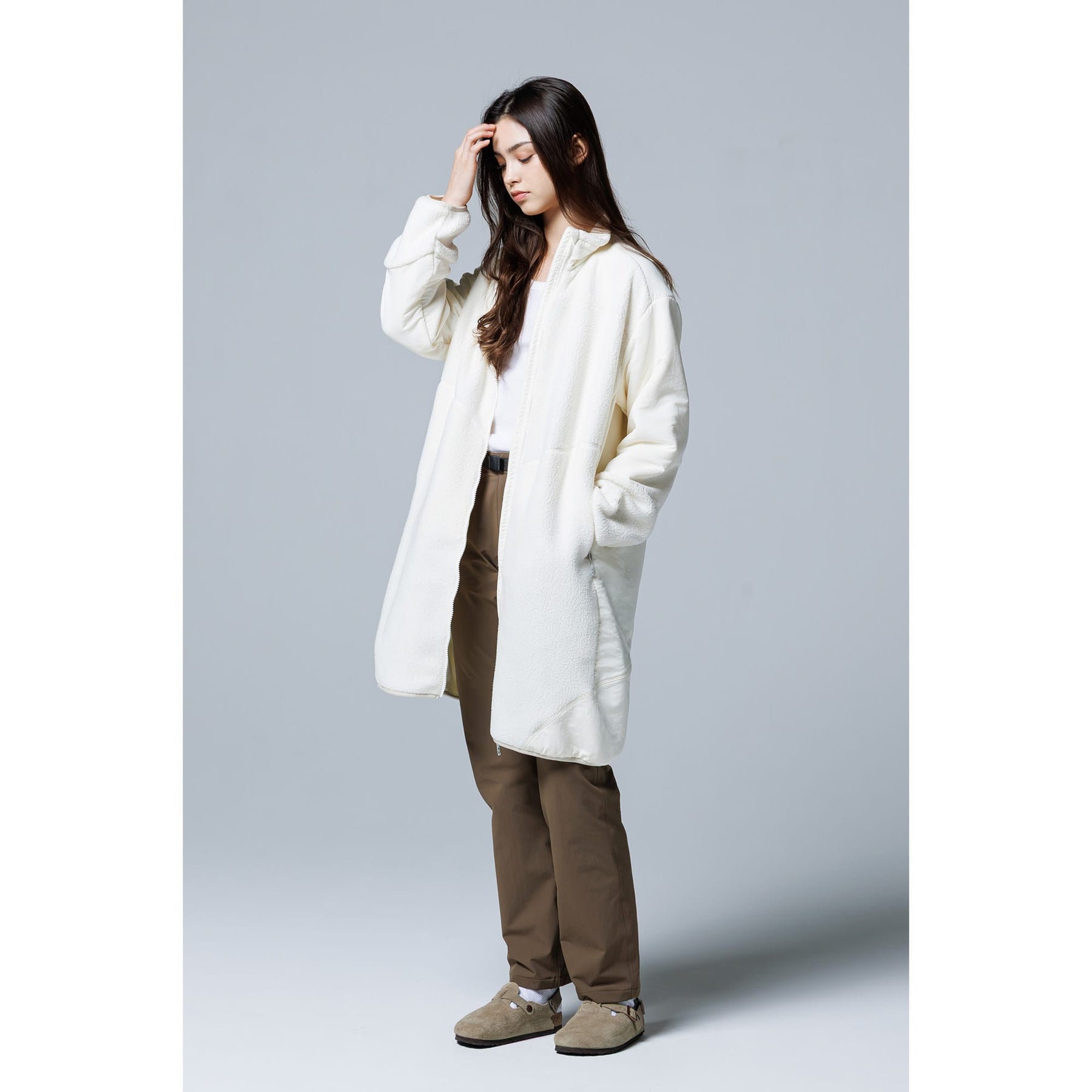 W's Argon Fleece Long Jacket(ウィメンズ アルゴンフリースロングジャケット)