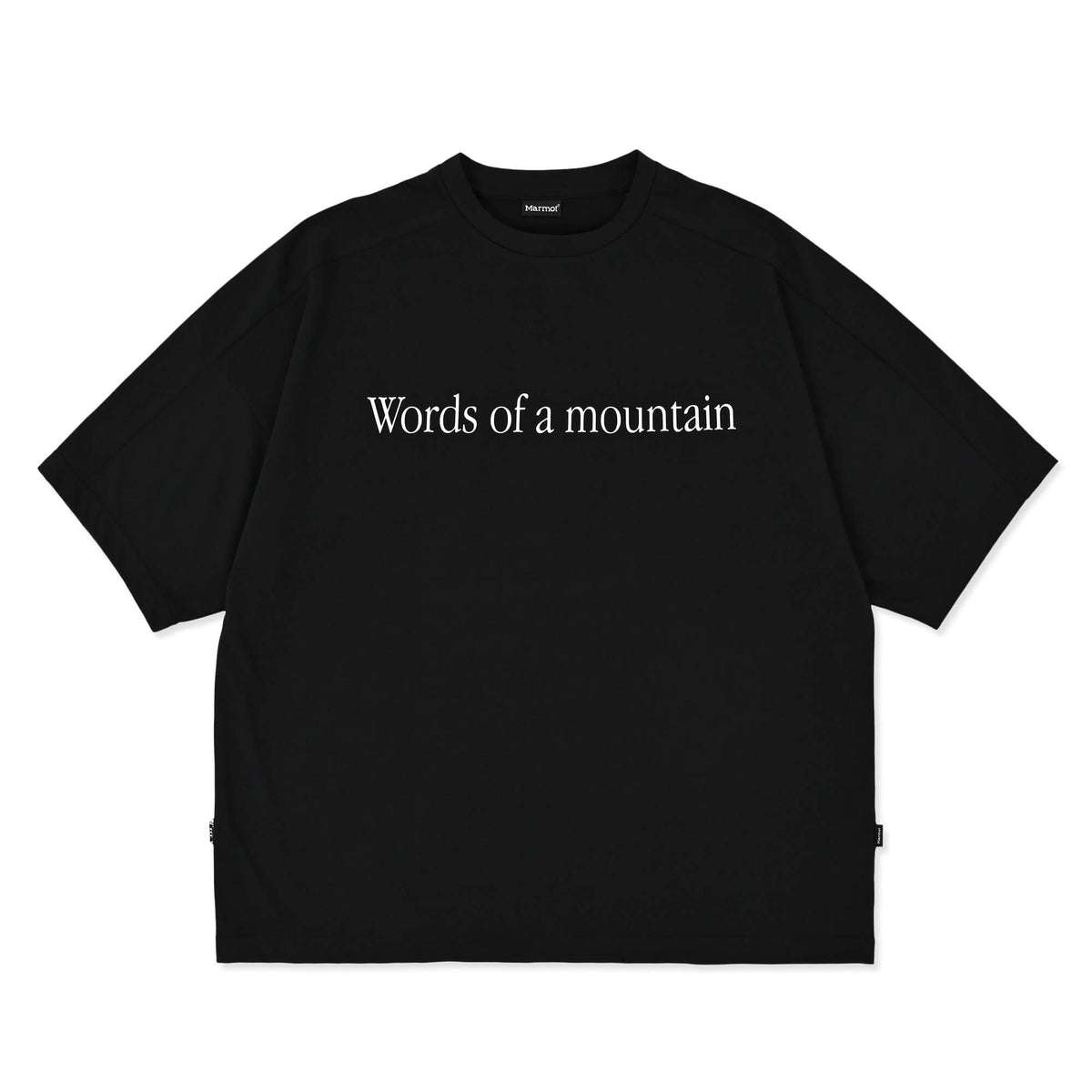 CITY COUNTRY CITY × Marmot MMWCCC Everywhere T-shirt_Words of a mountain( MMWCCCエブリウェアTシャツ ワードオブマウンテン)