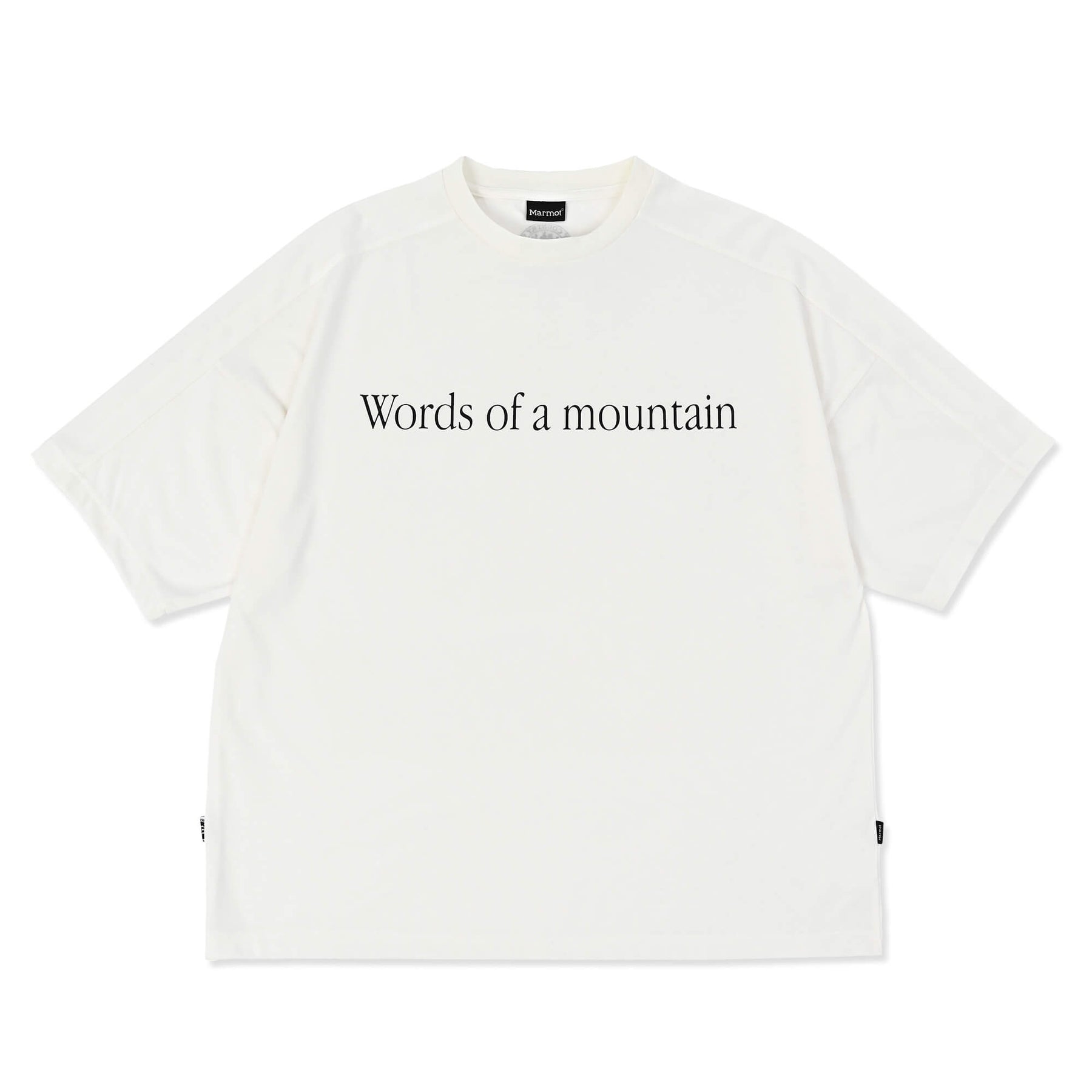 CITY COUNTRY CITY × Marmot MMWCCC Everywhere T-shirt_Words of a mountain( MMWCCCエブリウェアTシャツ ワードオブマウンテン)