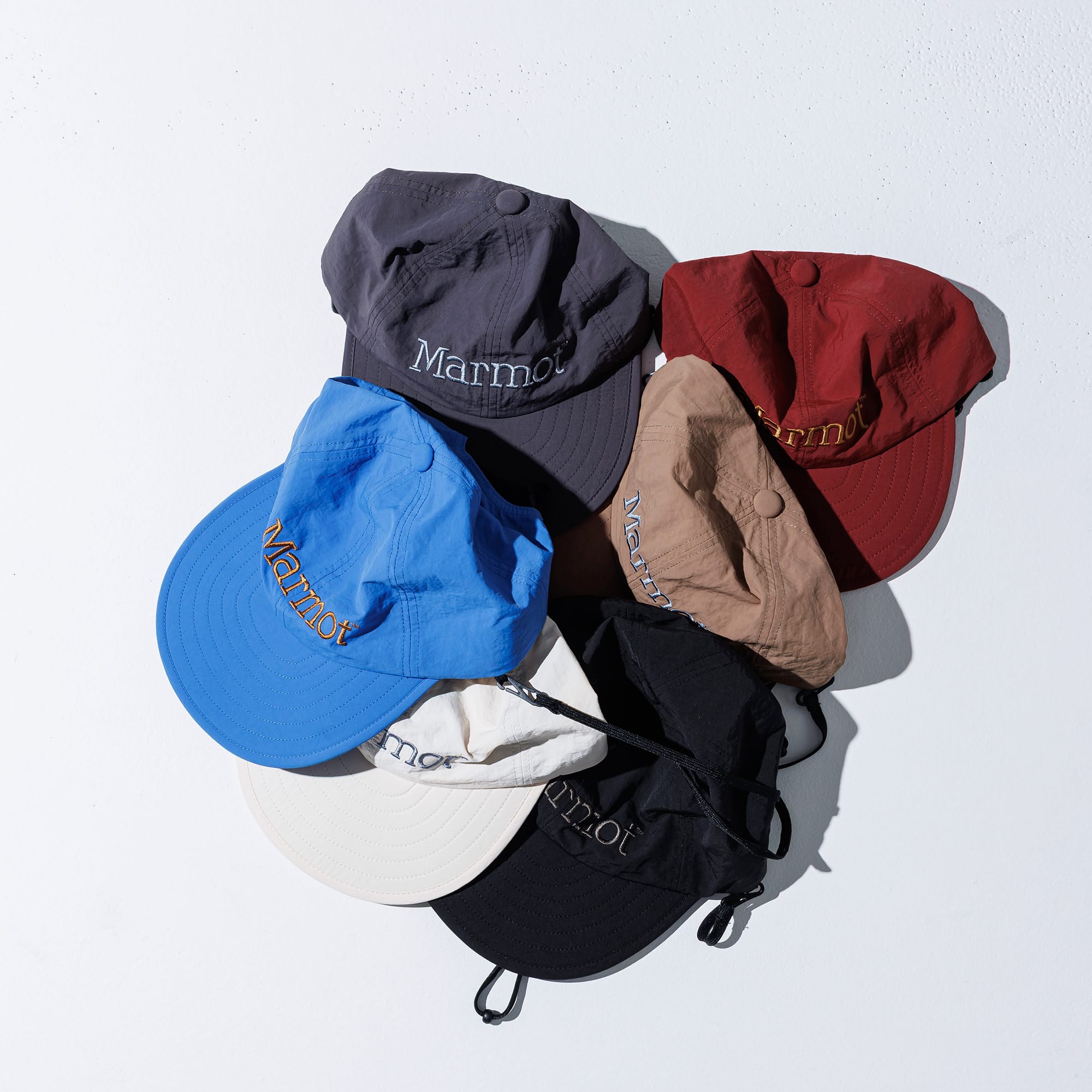 【新品】Marmot Long Bill Cap blue マーモット キャップ Marmot Long Bill Cap(マーモット ロングビルキャップ)