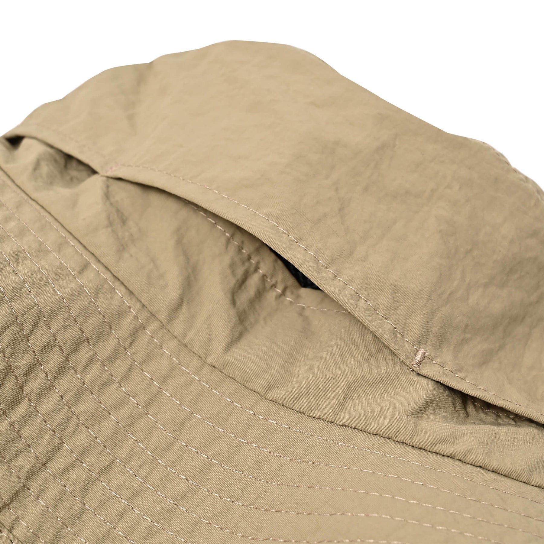 美品 22SS サカイ サファリハット ダブルブリム ベージュ ロゴ刺繍 1 新品 sacai サカイ 22SS 日本製 Double Brim Hat / Suiting ダブル