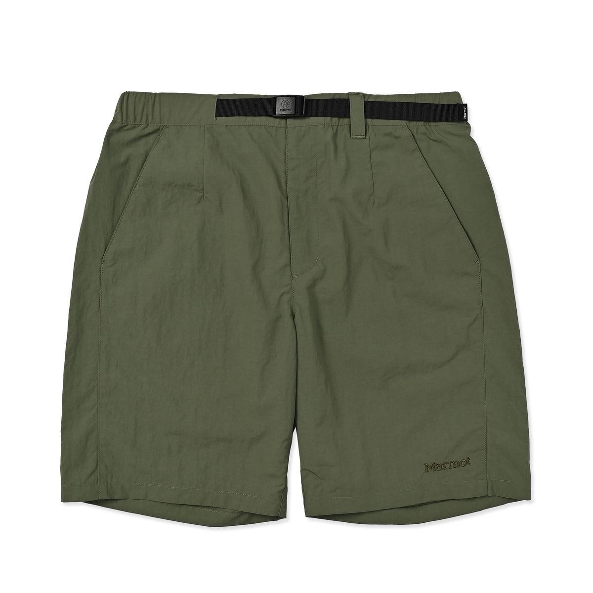 STABRIDGE × Marmot ショートパンツ ナイロン オリーブ XL 8inch Guild Shorts(8インチ ギルドショーツ)