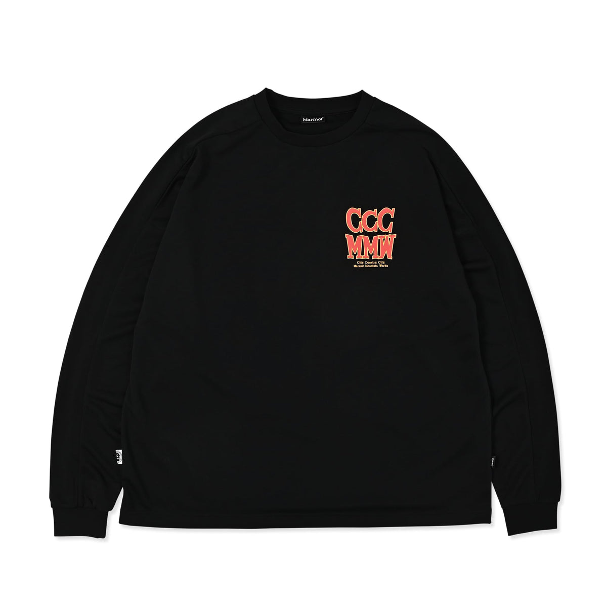 [Marmot x CITY COUNTRY CITY] MMWCCC Feel up L/S T-shirt(フィールアップ ロングスリーブTシャツ)