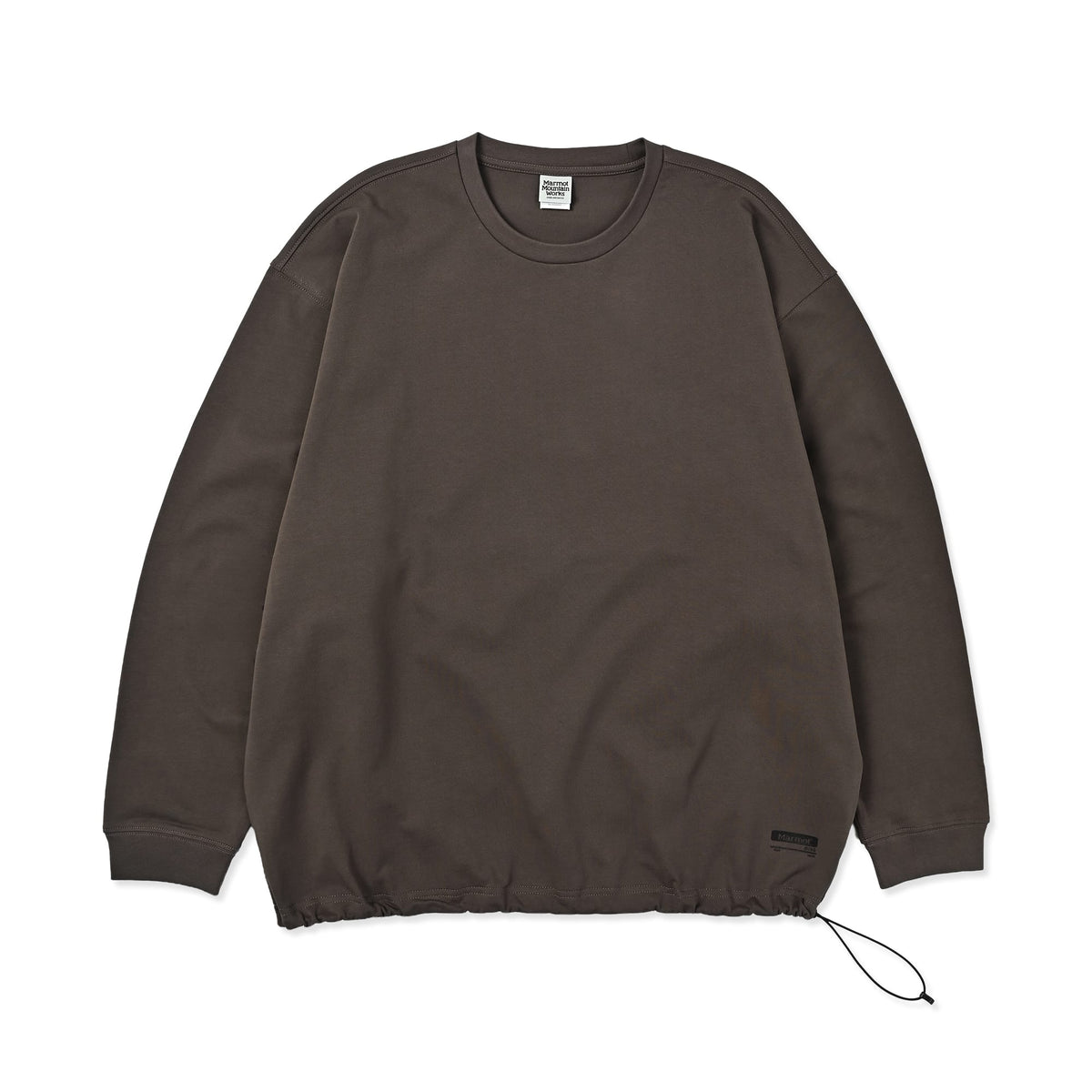 S&G × Marmot LS Drawcord Tee(シルバー&ゴールド × マーモット ロングスリーブドローコードティー)