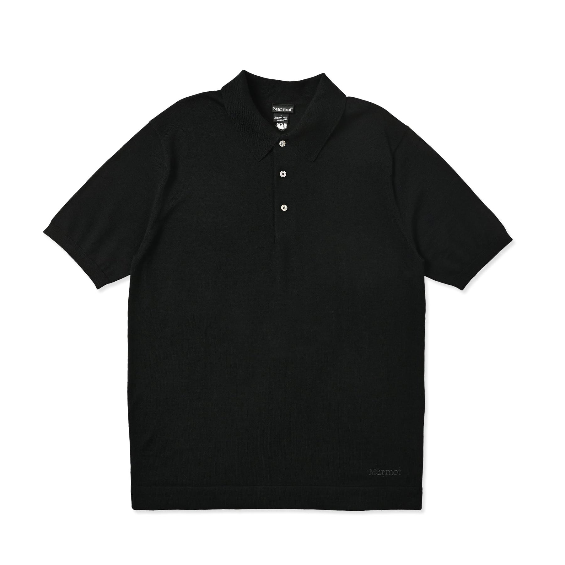 Merino Wool Hybrid Knit Polo by Marmot(メリノウール ハイブリッド ニットポロ バイ マーモット)