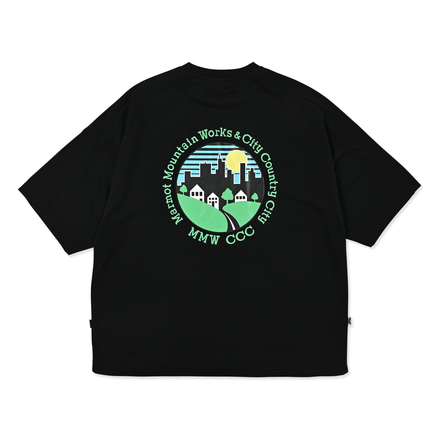 [Marmot x CITY COUNTRY CITY] MMWCCC Feel up T-shirt_motivation(フィールアップ Tシャツ モチベーション)