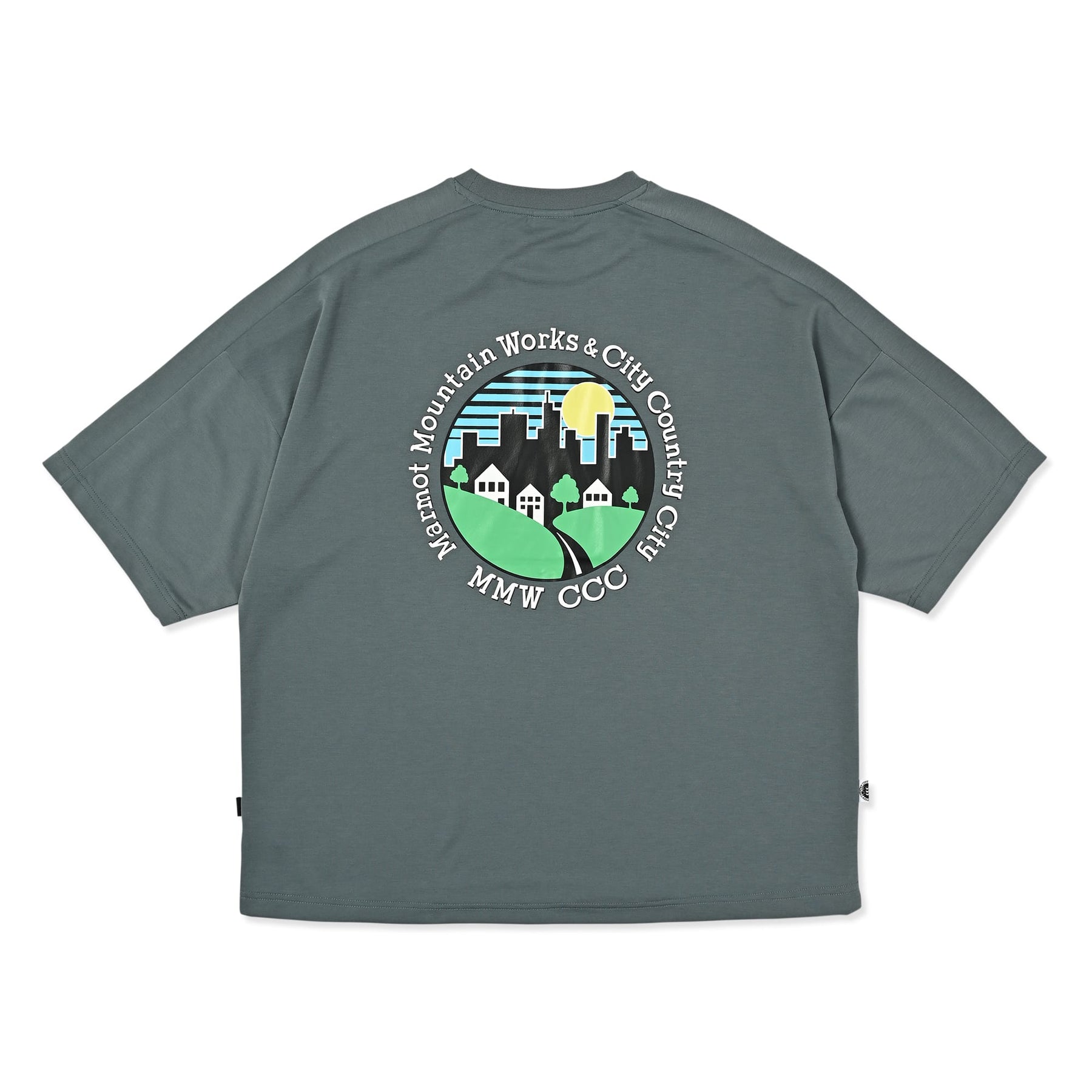 [Marmot x CITY COUNTRY CITY] MMWCCC Feel up T-shirt_motivation(フィールアップ Tシャツ モチベーション)