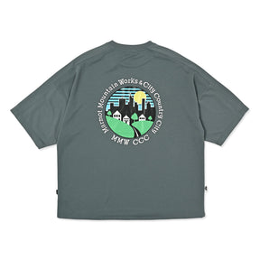 [Marmot x CITY COUNTRY CITY] MMWCCC Feel up T-shirt_motivation(フィールアップ Tシャツ モチベーション)