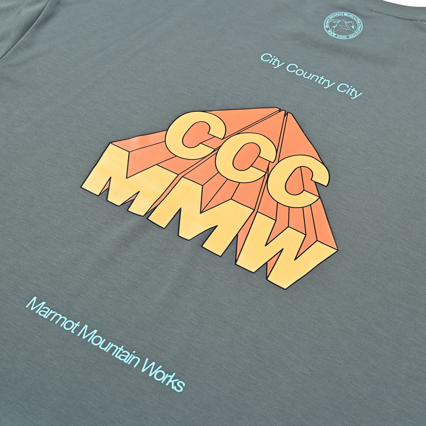 [Marmot x CITY COUNTRY CITY] MMWCCC Feel up T-shirt_CCCMMW(フィールアップ Tシャツ CCCMMW)
