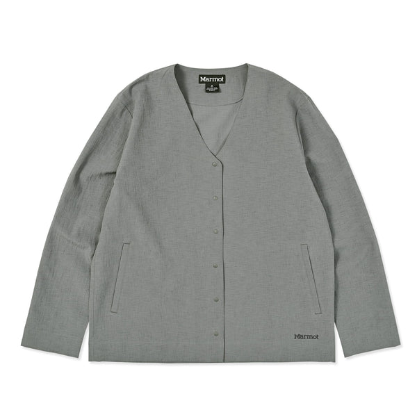 マチャット MACHATT Vネックスティッチシャツ W's MMT Gritty Shirt(ウィメンズ マーモットグリッティシャツ)