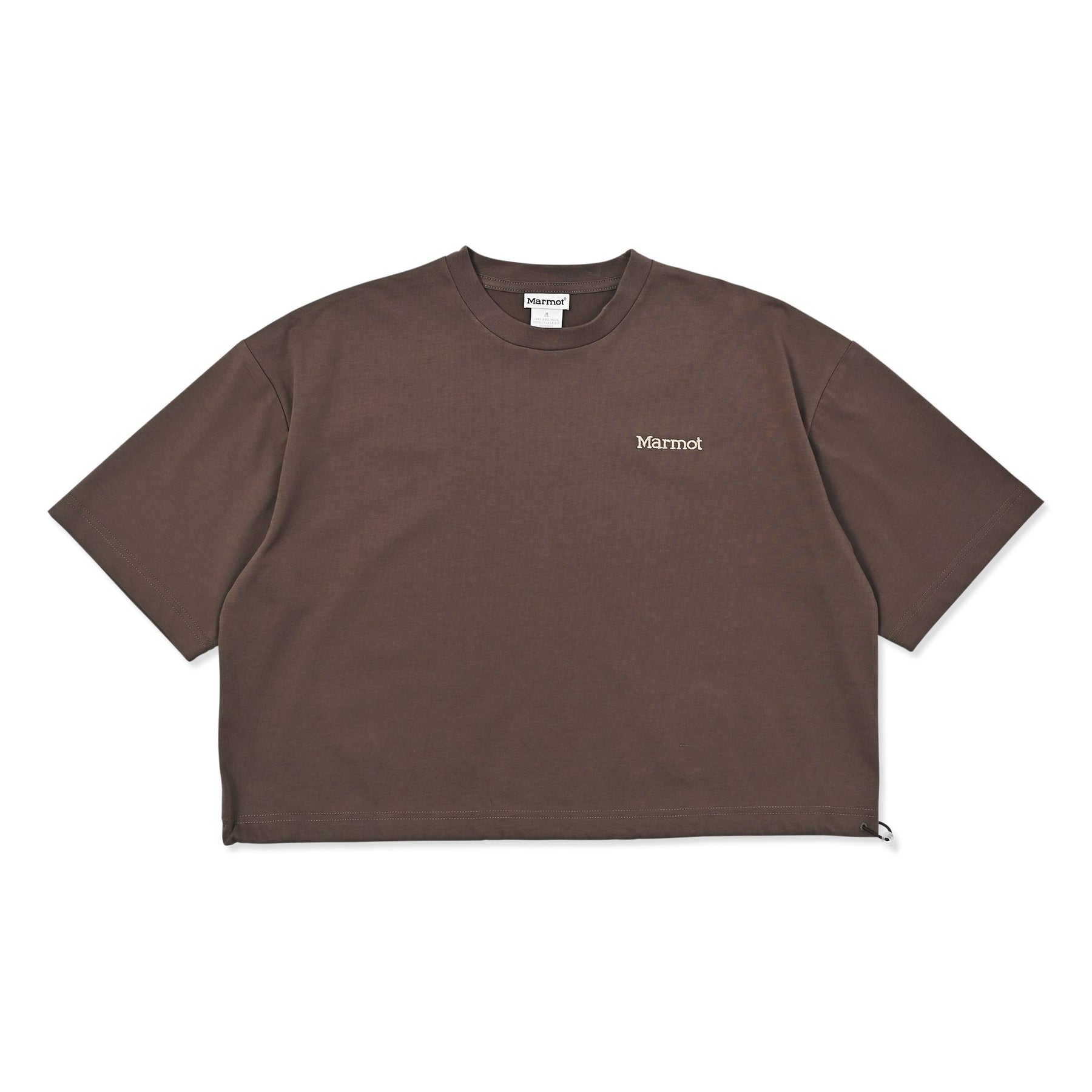 W's Marmot Cropped Cord T-Shirt(ウィメンズ マーモットクロップドコードティーシャツ)
