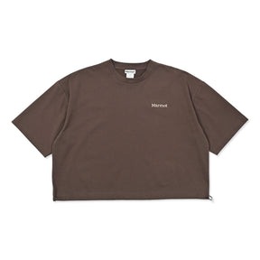 W's Marmot Cropped Cord T-Shirt(ウィメンズ マーモットクロップドコードティーシャツ)