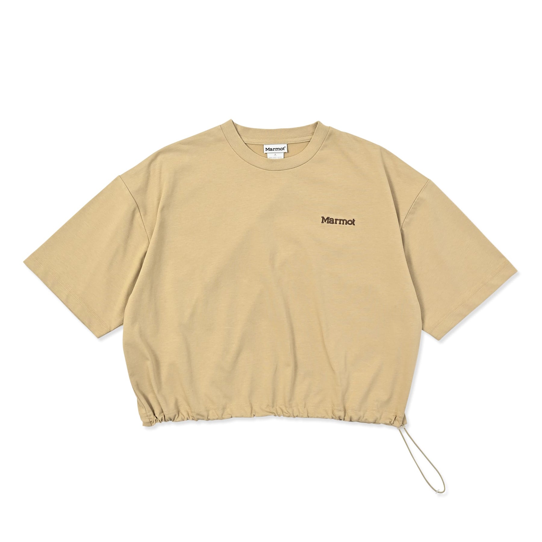 W's Marmot Cropped Cord T-Shirt(ウィメンズ マーモットクロップドコードティーシャツ)