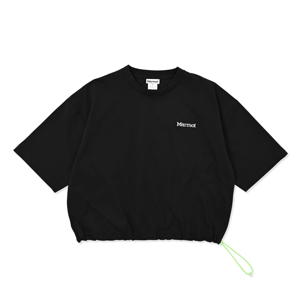 W's Marmot Cropped Cord T-Shirt(ウィメンズ マーモットクロップドコードティーシャツ)