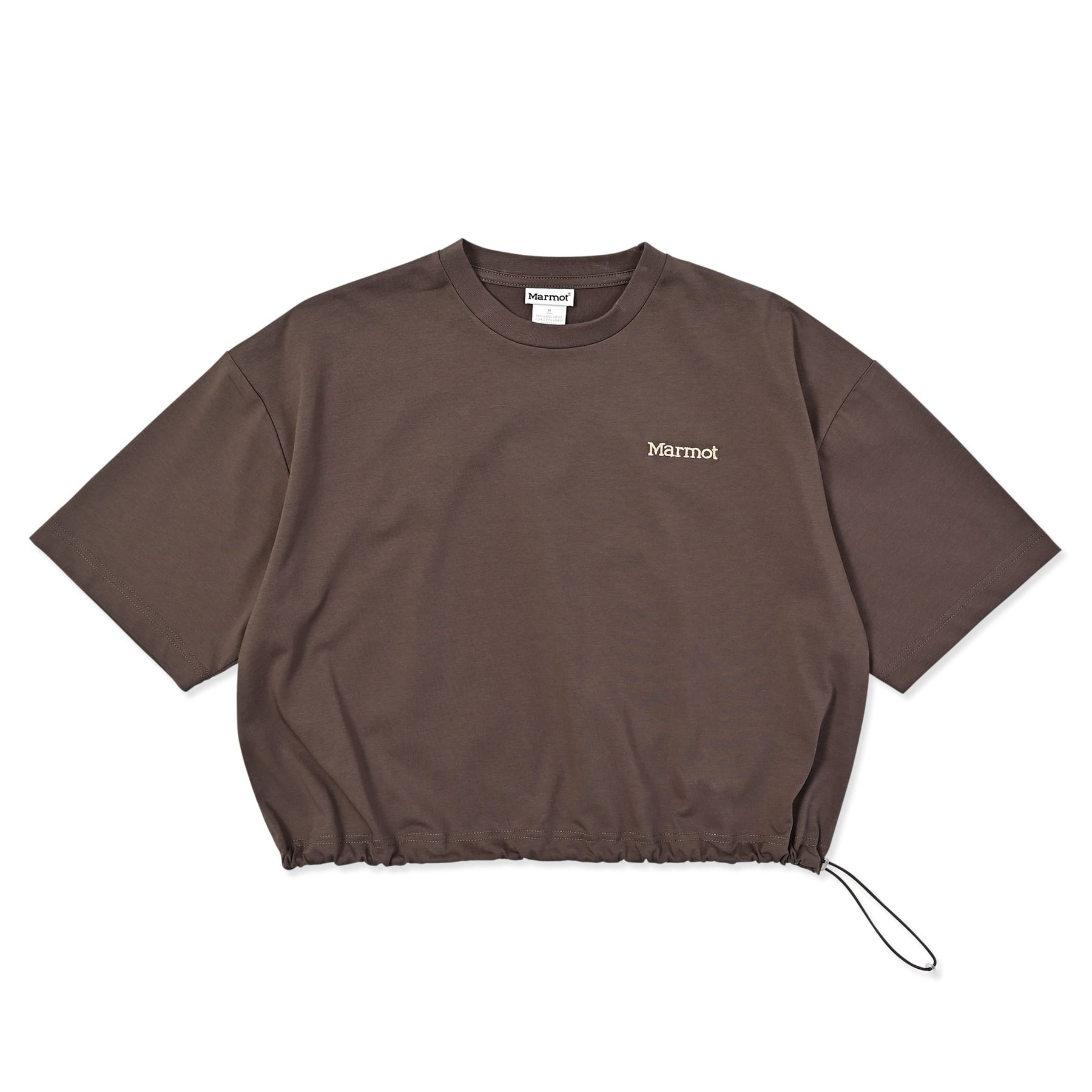 W's Marmot Cropped Cord T-Shirt(ウィメンズ マーモットクロップド