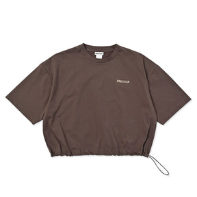 W's Marmot Cropped Cord T-Shirt(ウィメンズ マーモットクロップドコードティーシャツ)