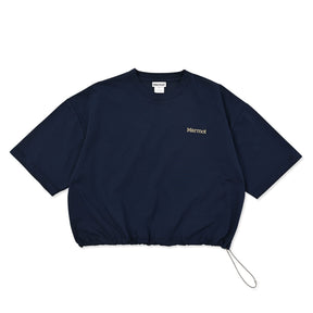 W's Marmot Cropped Cord T-Shirt(ウィメンズ マーモットクロップドコードティーシャツ)